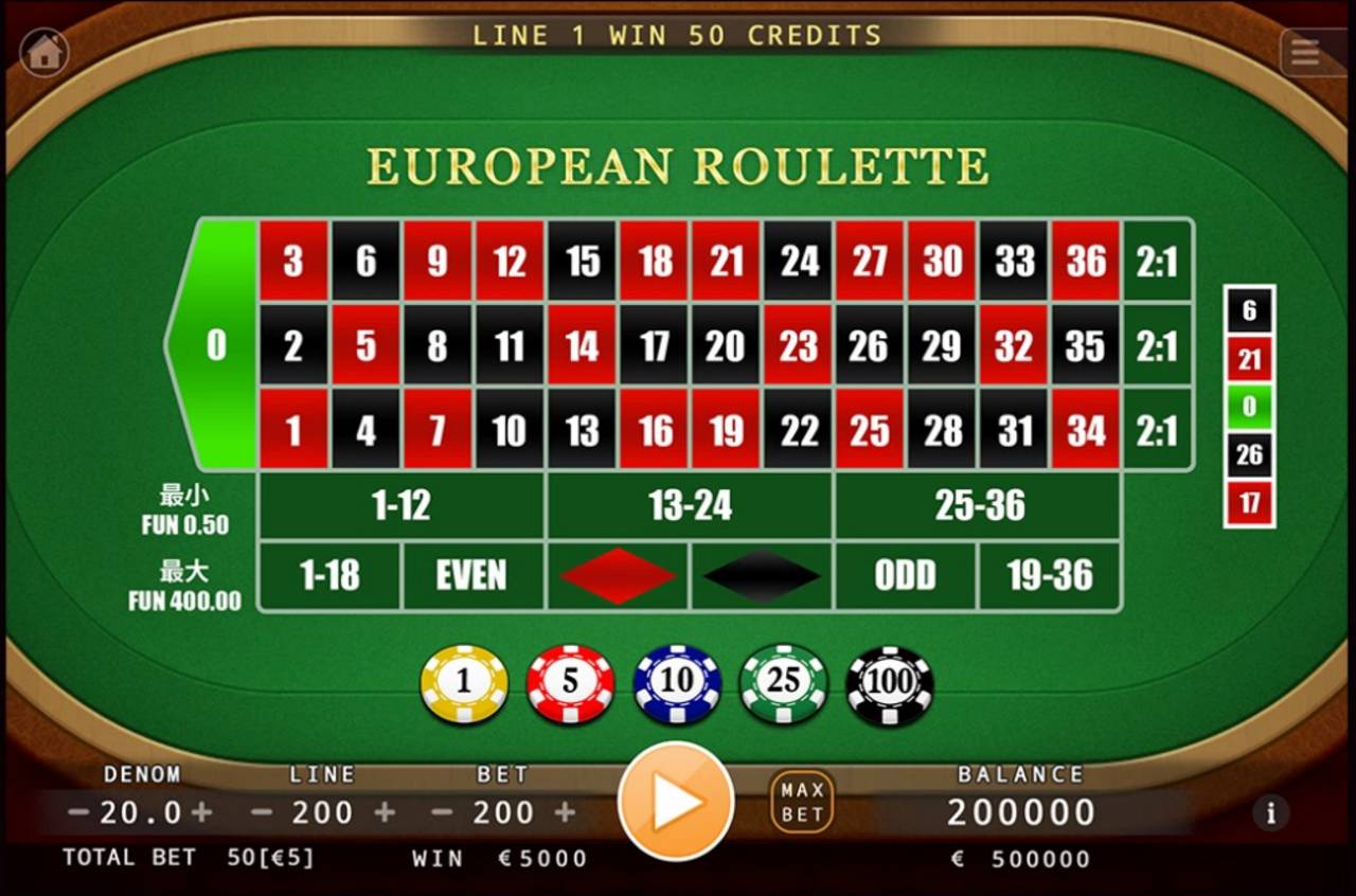 European Roulette (KA Gaming) Image 1